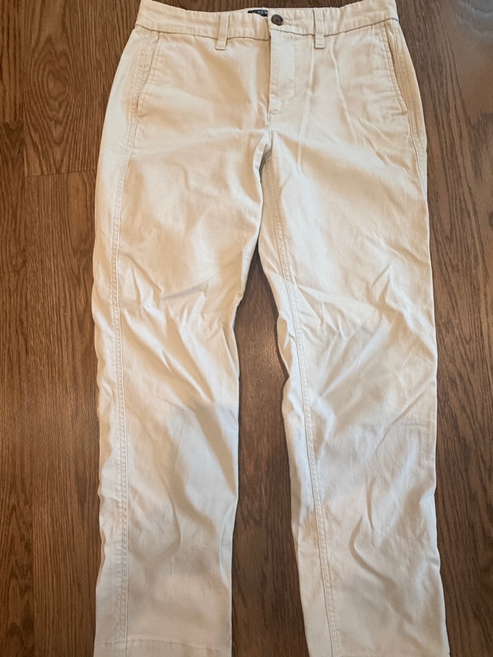 J. Crew Cream Khaki Chino Pants